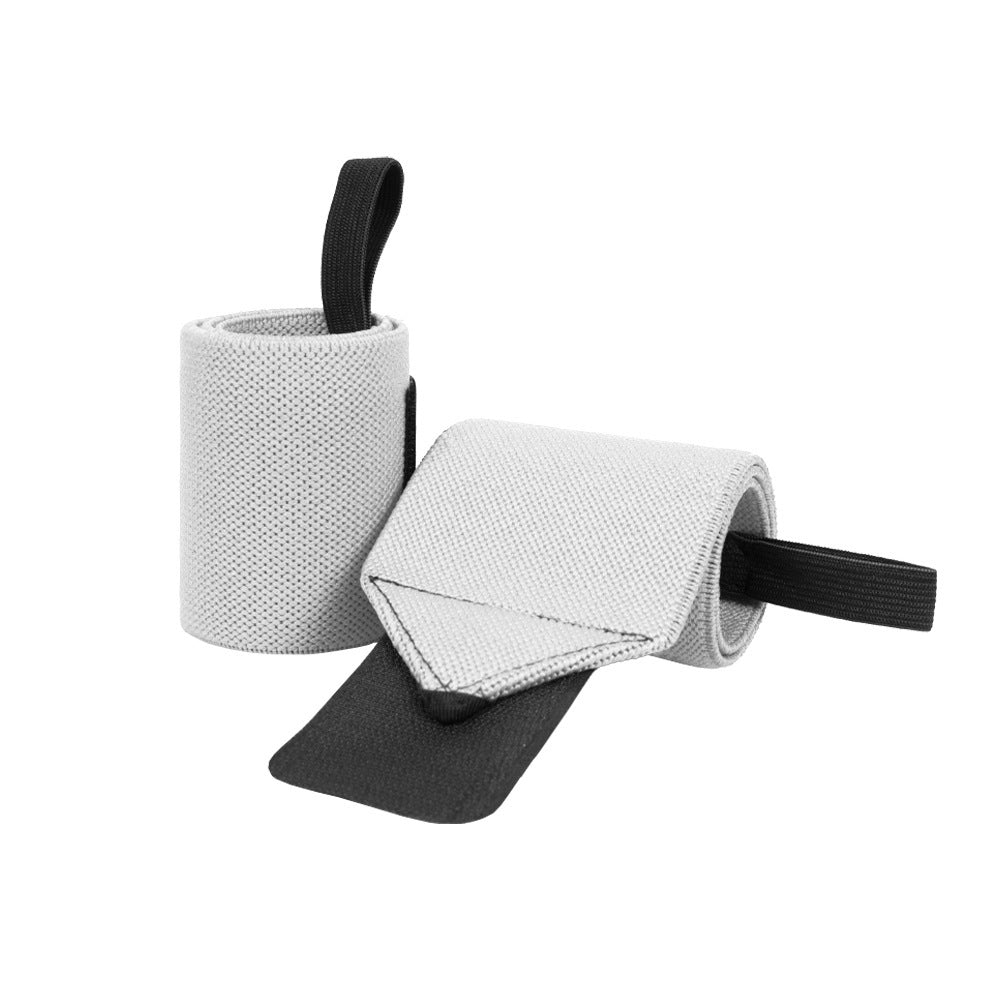 Power Lifting Bench Press Anti-sprain Professional Sports Pressure Booster Stripe Wrist Winding Elastic Bandage