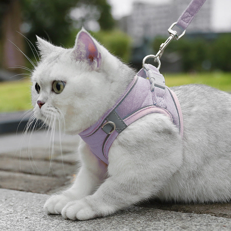 Fashion Small Dog Vest Hand Holding Rope